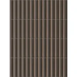 Плитка Terratinta Micro 3D Forms Fluted Coffee 10х30 (MI3DFL08) - Фото 1