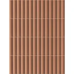 Плитка Terratinta Micro 3D Forms Fluted Cotto 10х30 (MI3DFL12) - Фото 1