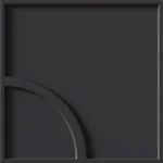 Плитка Terratinta Micro Ways Curve Black 12,5х12,5 (MIWAC0712) - Фото 2