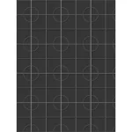 Плитка Terratinta Micro Ways Curve Black 12,5х12,5 (MIWAC0712) - Фото 1