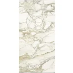 Керамогранит Fiandre Marmi Maximum Calacatta Dorato 150х150 Lucidato 6mm (MML25961515) - Фото 1