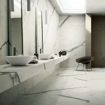 Керамогранит Fiandre Marmi Maximum Calacatta Statuario R9 Lucidato 120х270 (MML2662712) - Фото 2