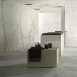 Керамограніт великоформатний Fiandre Marmi Maximum Calacatta Maximum 150х75 (MML46715) - Фото 3