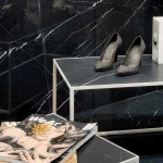 Керамогранит Fiandre Marmi Maximum Dark Marquina 150x75 (MML506715) - Фото 3