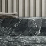 Керамограніт Fiandre Marmi Maximum Alpi Chiaro Venato 75х150 (MML876715) - Фото 3