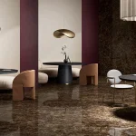 Керамогранит Fiandre Marmi Maximum Deep Emperador 150x300 (MML8861530) - Фото 2