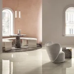 Керамограніт Fiandre Marmi Maximum Ethereal Travertino 75x150 (MML916715) - Фото 2