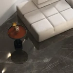Керамогранит крупноформатный Fiandre Marmi Maximum Pietra Grey Maximum, 150х150, semilucidato, 6мм (MMS3261515) - Фото 2