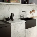 Керамогранитная плита для столешниц Marazzi, Grande Marble Look Calacatta Superwhite Satin 162х324 20 мм (MP4H) - Фото 2