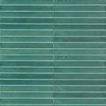 Керамогранит Marazzi Crogiolo Lume Emerald Struttura 3D Rake 6х24 Lux 14mm (MP9G) - Фото 1
