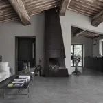 Керамогранит Marazzi Stone Look Mystone Pietra Ligure, Antracite 120x120 Rett 9mm (MPJH) - Фото 2