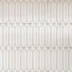 Керамогранит Marazzi Crogiolo Terramater Vaniglia Struttura 3D Losanga 9.1x37.5 Lux 14mm (MPM5) - Фото 1