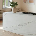 Керамограніт крупноформатний Marazzi, Grande Stone Look Silver Root White 160х320 см Satin 3D Ink Rett. 6 мм (MQ6M) - Фото 2