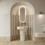 Керамогранит Marazzi, Terralux Bianco 9.1х37.5 Glossy 10 мм (MRAV) - Фото 2
