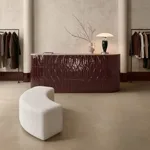 Керамогранит Marazzi, Terralux Borgogna 9.1х37.5 см Glossy 3D Pura 12.5 мм (MRC7) - Фото 2