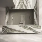 Керамогранітна плита для стільниць ABK, Marble Antartide Slab B 163.5x323 см Soft 12 мм (PF600014568) - Фото 2
