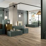 Керамогранит Flaviker Nordik Wood 26x200 Gold Nat Ret (PF60003673) - Фото 4