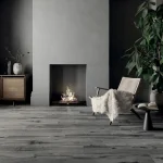 Керамогранит Flaviker Nordik Wood 20x120 Smoked Nat Ret (PF60003689) - Фото 4