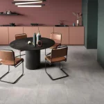 Керамогранит крупноформатный ABK Blend, Concrete Ash 120х280 мм nat rett. 6 mm (PF60008053) - Фото 3