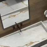 Керамогранитная плита для столешниц ABK Stone, Marble Calacatta Macchia Vecchia 163,5x323 Soft 20 мм (PF60008335) - Фото 2
