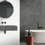 Керамограніт великоформатний Ariana Nobile, Grey Grafite 120х280 Lux R 6 мм (PF60008688) - Фото 3
