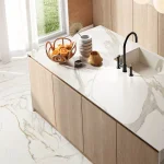 Керамограніт великоформатний ABK, Marble Calacatta Michelangelo 120x280 Lux 6 мм (PF60010597) - Фото 3