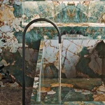Керамогранітна плита для стільниць ABK Stone, Marble Patagonia Emerald Slab B 163,5x323 Lux 12 мм (PF60011968) - Фото 2