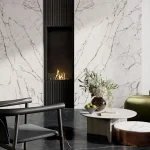 Керамогранитная плита для столешниц ABK STONE Statuario Fantastico Slab B 163,5x323см Soft 3D 12 mm (PF60013338) - Фото 2