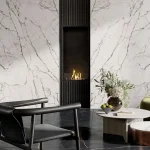 Керамогранитная плита для столешниц ABK Stone, Marble Statuario Fantastico Slab A 163,5x323 Soft3D 20 мм (PF60013440) - Фото 3
