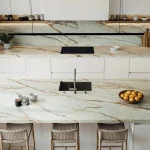 Керамогранітна плита для стільниць ABK Stone, Marble Grey Wonder Slab B 163,5x323 Soft 3D 12 мм (PF60014392) - Фото 2
