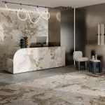 Керамогранитная плита для столешниц ABK Stone, Marble Patagonia Wow Slab A 163,5x323 Soft 12 мм (PF60014393) - Фото 3
