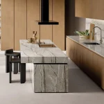 Керамогранітна плита для стільниць ABK Stone, Marble Silver Roots 163,5x323 Soft3D+ 12 мм (PF60018161) - Фото 3