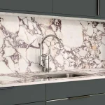 Керамогранітна плита для стільниць ABK Stone, Marble Calacatta Viola 163,5x323 Soft 12 мм (PF60021665) - Фото 2