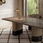 Керамограніт крупноформатний SapienStone Dress Code Grigio Savelli 270х120 Сashmere 6 мм (SSC2706426) - Фото 2