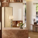 Керамогранитная плита для столешниц SapienStone Breccia Rosa 4D 320х160 Cashmere 20 мм (SSC3216648G20) - Фото 3