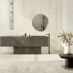 Керамограніт Coem Touch Stone, White Vein 60,4x120,8 Polished-Matte 9 мм (TV621LR) - Фото 2