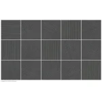 Керамогранит Сoem Tweed Stone Black 75х149,7 R (TWS717R) - Фото 2