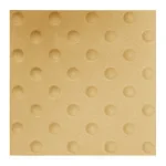 Керамогранит тактильный для незрячих и слабовидящих Casalgrande Padana Tactile Tondi Giallo 30x30 - Фото 1