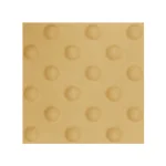 Керамогранит тактильный для незрячих и слабовидящих Casalgrande Padana Tactile Tondi Giallo 20x20 - Фото 1