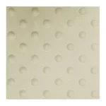 Керамогранит тактильный для незрячих и слабовидящих Casalgrande Padana Tactile Tondi Bianco 30x30 - Фото 1