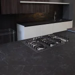 Керамограніт Laminam Naturali Nero Greco bocciardato 100x300, 5,6mm - Фото 2