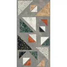 Керамограніт ABK Blend, Concrete Grey Combo 60х120… - Фото №1