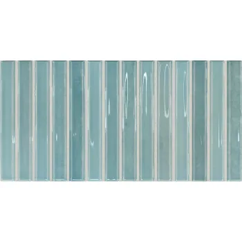 Плитка WOW Design, DNA Flash Bars Light Blue 12,5х25… - Фото №1