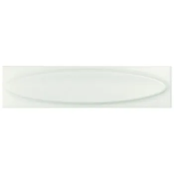 Плитка WOW Subway Dome Ice White Matt 7,5х30 (94164) - Фото №1