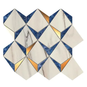 Мозаика Atlas Concorde Marvel Dream Diamonds Bianco-Ultramarine… - Фото №1