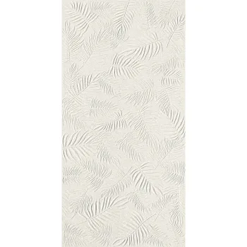 Керамогранит Atlas Concord 3D Wall Carve Leaf White… - Фото №1