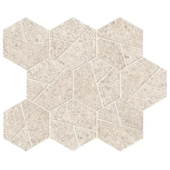 Керамогранит Atlas Concorde Boost Stone White Mosaico… - Фото №1