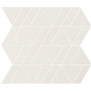 Керамогранит Atlas Concorde Aplomb White Mosaico Triangle… - Фото №1