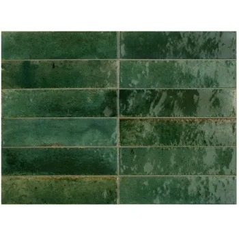 Керамогранит Marazzi Lume Green Lx 6х24 10mm (M6RQ) - Фото №1