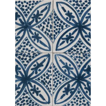 Керамогранит Marazzi Memoria Tappeto 3 Blu Lux 15х15… - Фото №1